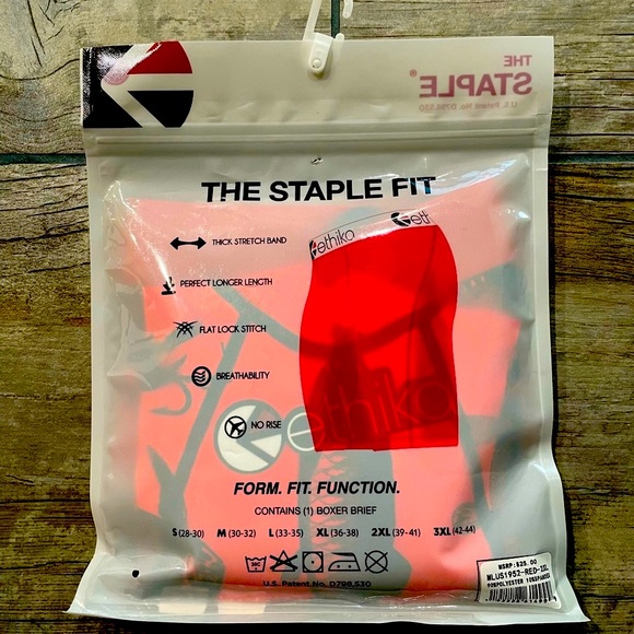 Ethika Men's Underwear Boxer Brief The Staple Fit (Size 2XL) - Picture 3 of 4